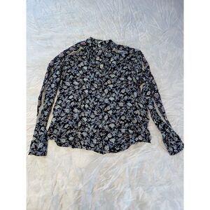 Floral Free People Blouse XS